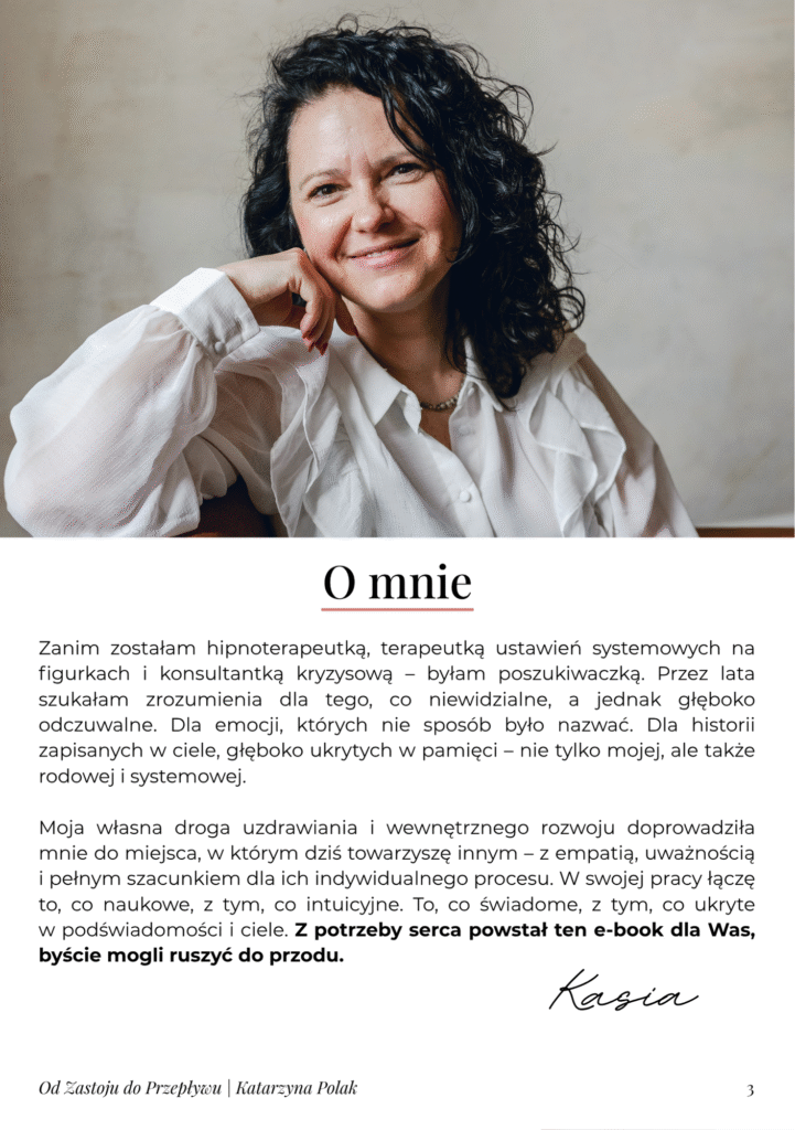 "Od zastoju do przepływu - jak pokonać utknięcie w życiu” – rozwojowy e-book z ćwiczeniami - obrazek 3
